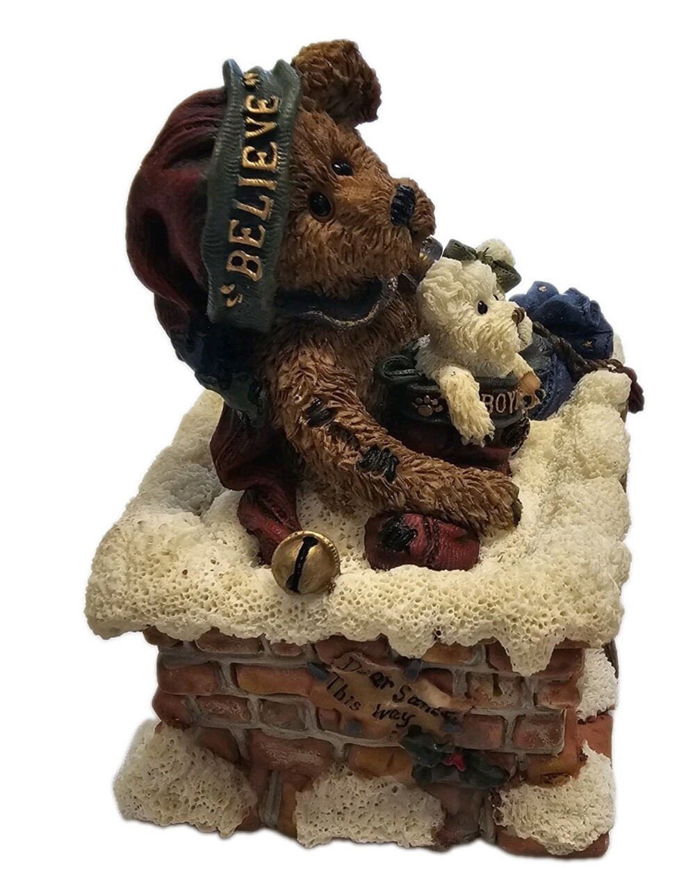 Boyds Bear "Elijah & Joy Believe" NIB 270503 Christmas Musical New Without Box - Picture 7 of 9